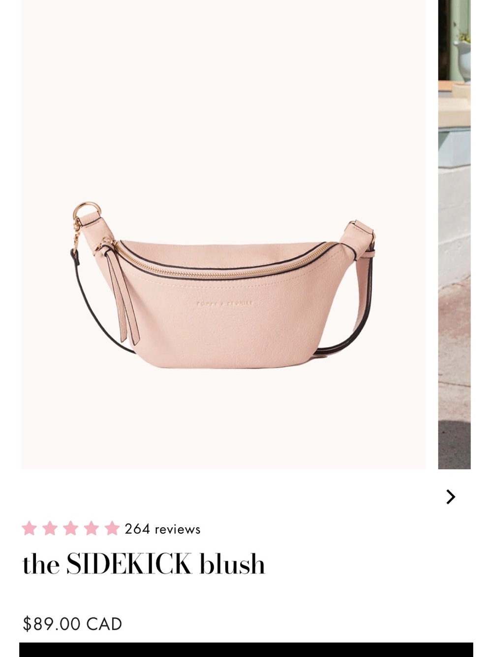 Poppy & Peonies Blush Sidekick